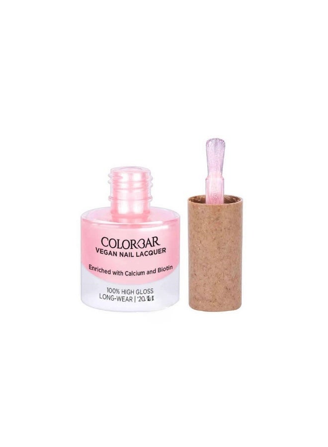 Colorbar Vegan Nail Lacquer - Snuggle, 8ml - Image 2